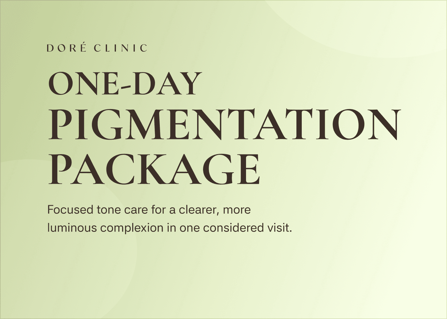 🎉One-Day Pigmentation Treatment EVENT
